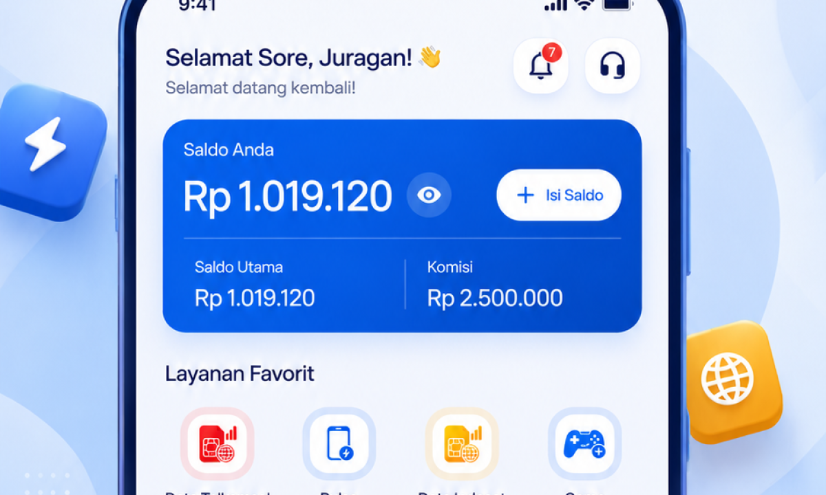 Cara Daftar Juragan Pulsa Lewat Aplikasi Android