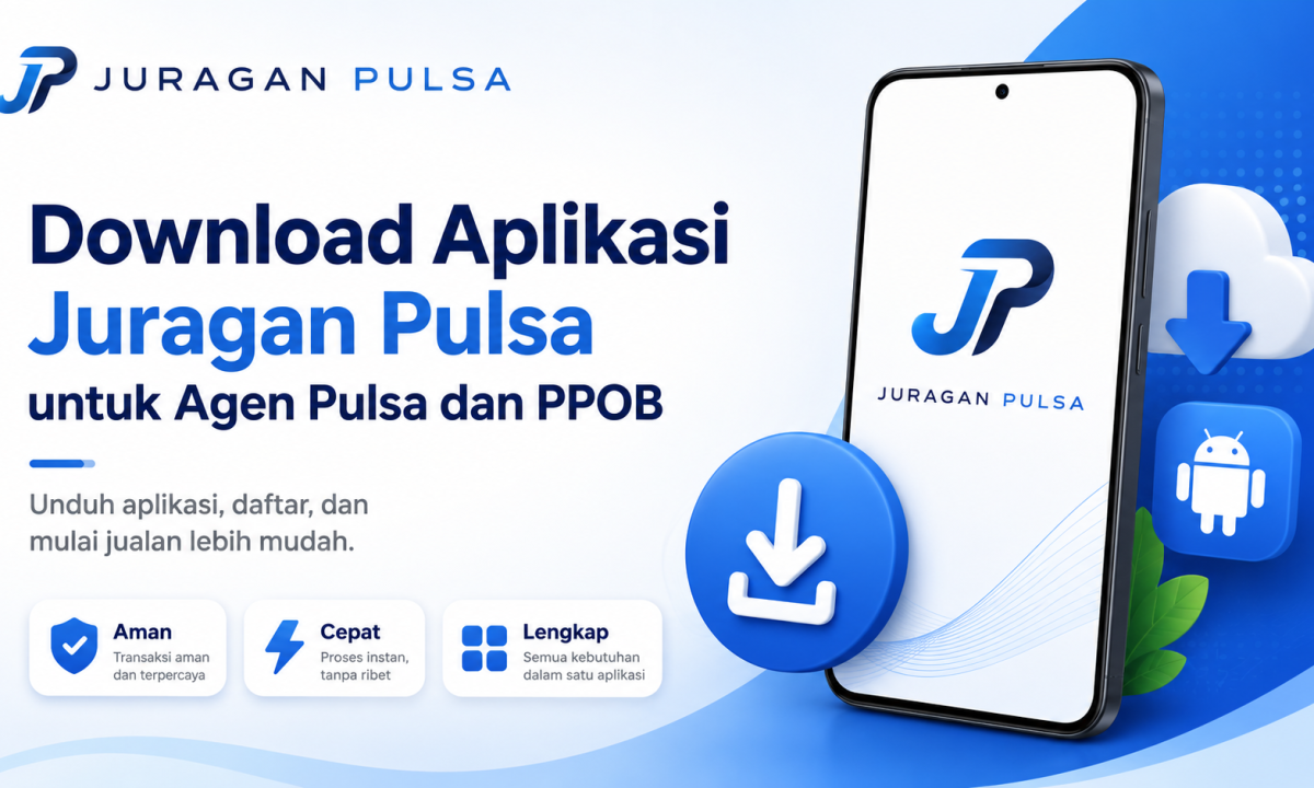 Cara Daftar Juragan Pulsa Lewat Aplikasi Android