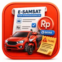 Logo E-Samsat & Tilang Kendaraan